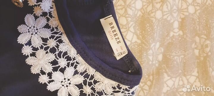 Джемпер школьный для девочки, рост 152