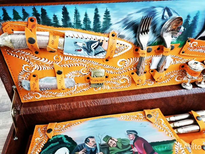 Шашлычный подарочный набор