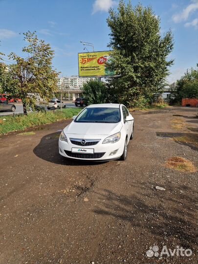 Opel Astra 1.6 МТ, 2012, 124 000 км