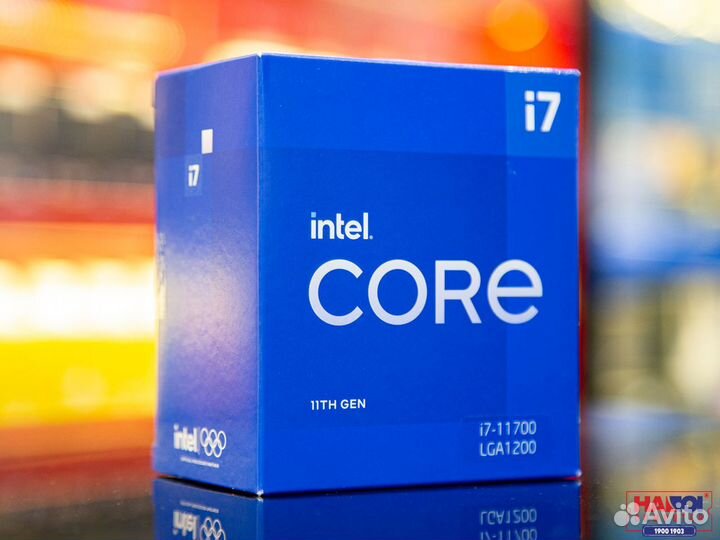 Новый процессор intel core i7 11700 BOX
