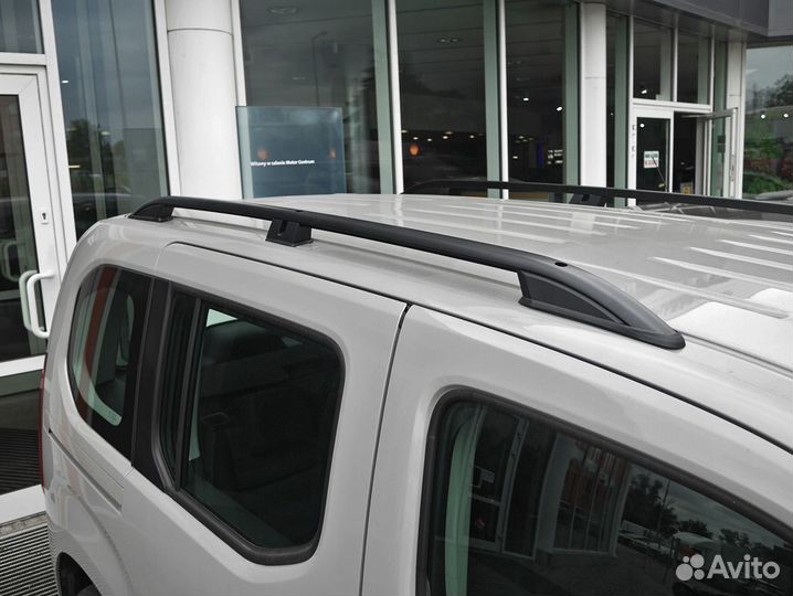 Рейлинги на крышу Toyota Land Prado 120 черный