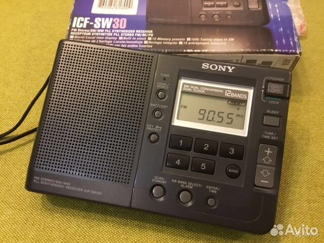 Радиоприемник цифровой Sony ICF-SW30, Japan купить в Санкт-Петербурге ...