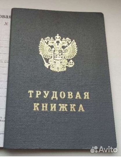 Трудовая книжка серии ТК