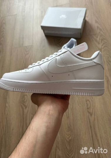 Кроссовки Nike AIR force 1 белые