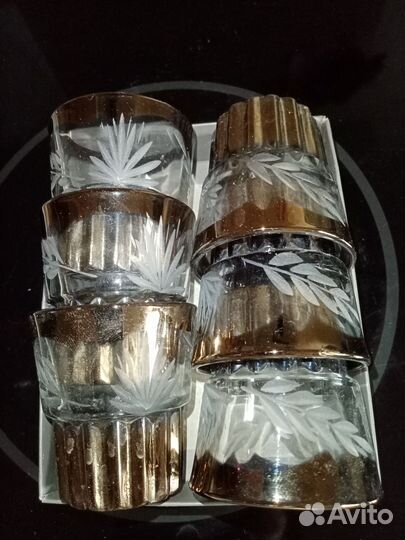 Хрустальные рюмки