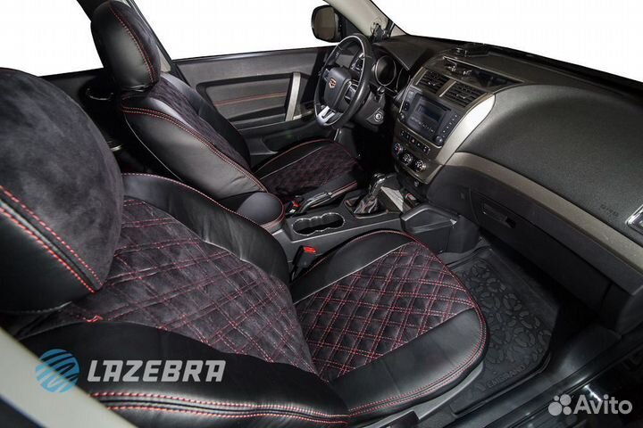 Чехлы из экокожи для Geely Emgrand EC7