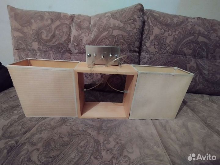 Люстра потолочная бу 2 плафона по 60w