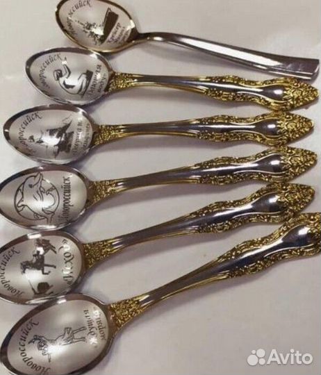 Именные ложки и вилки с вашим дизайном