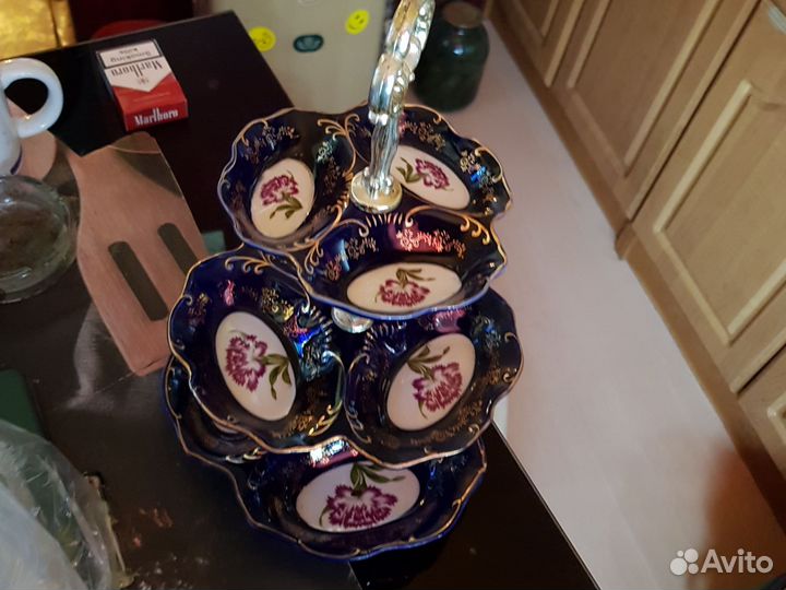 Ваза для фруктов и конфет.фарфор