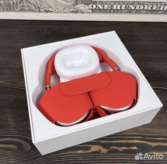 Airpods MAX RED Best Edition/Новые 2024