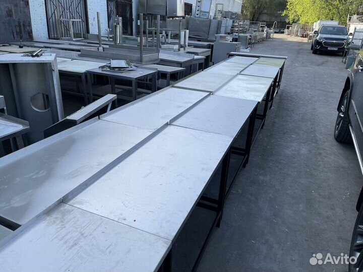 Столы из нержавейки бу