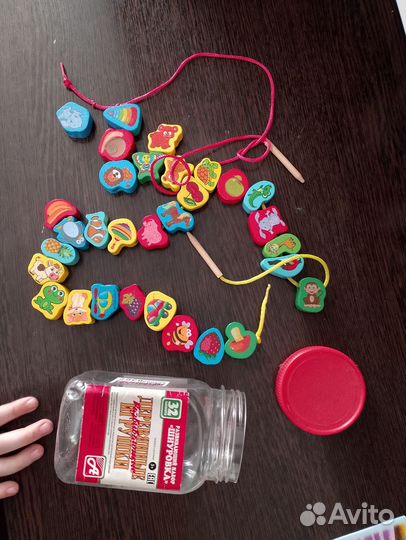 Развивающие деревянные игрушки