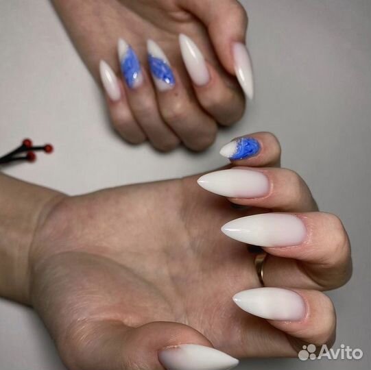 Обучение,Наращивание ногтей
