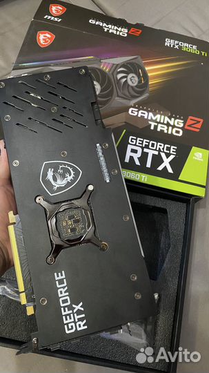 Видеокарта msi rtx 3060ti (3060 ti)gaming x trio