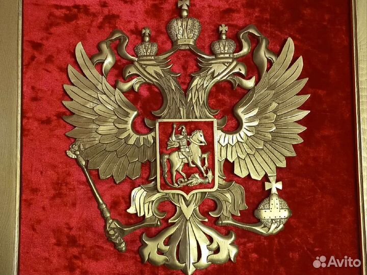 Герб России ручной работы