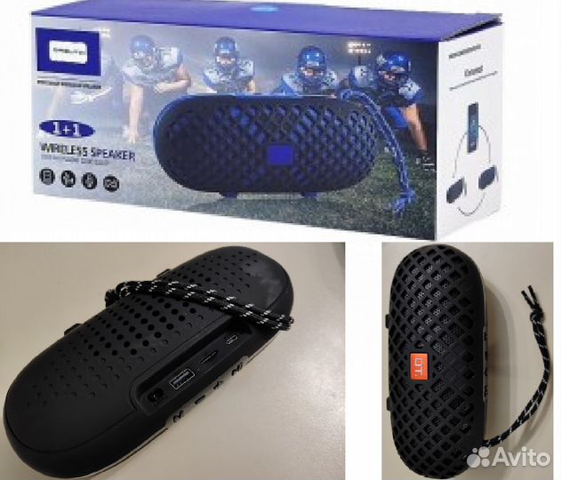 Колонка B91: TWS, bluetooth 5.0, аккумулятор 1.2А