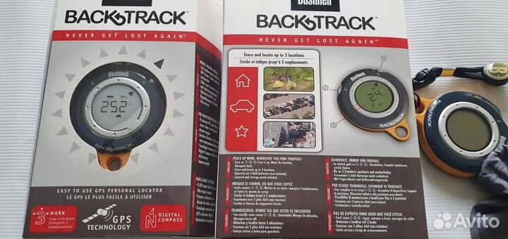 Компас возвр Bushnell Backtrack 360063 круглый