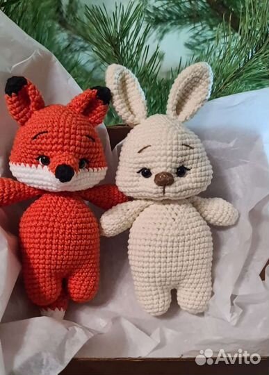 Вязанные игрушки ручной работы
