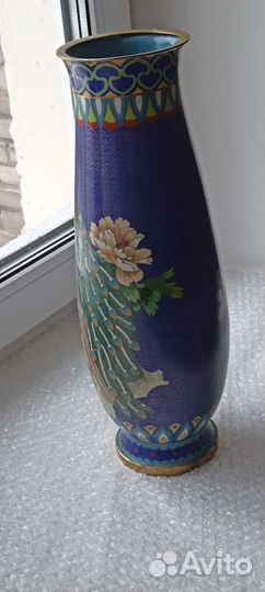 Ваза китайская Клуазонне