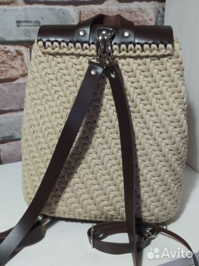 Рюкзак женский ручной работы