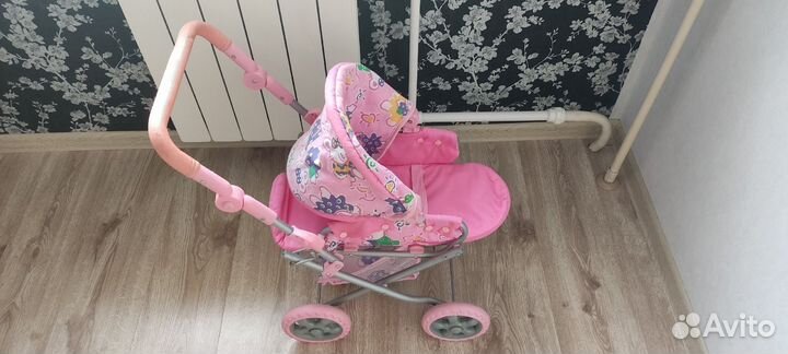 Кукольная коляска и ванночка