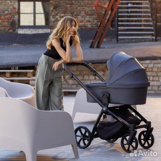 Коляска 2 в 1 Tutis Mio Eco-Leather