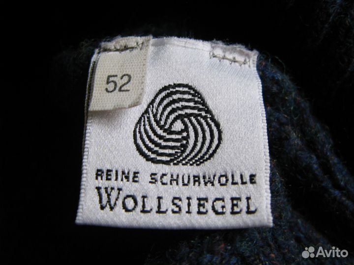 Новый мужской свитер Burlington, 100 % шерсть