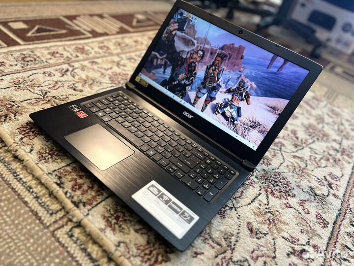 Игровой Ноутбук Acer Ryzen 5-3500u/8гб/Vega 8 2гб