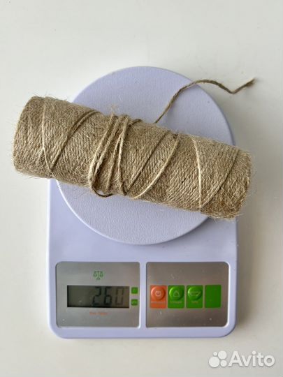 Джутовая веревка шнур