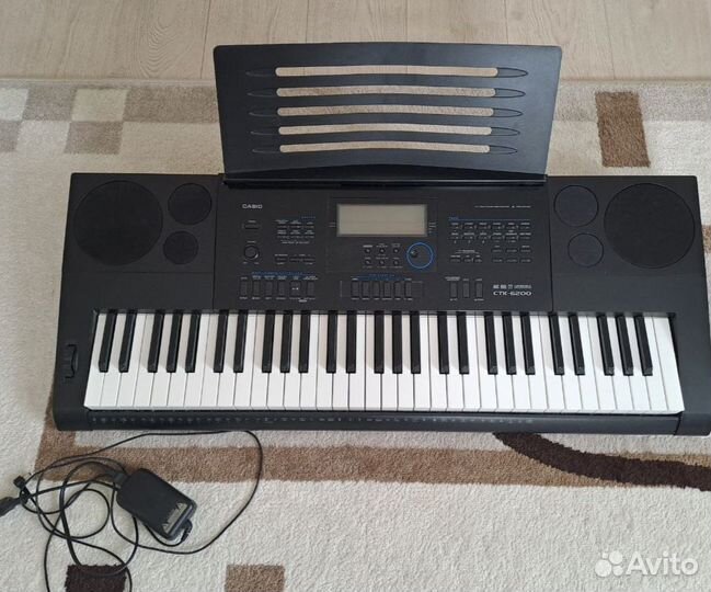 Синтезатор casio ctk 6200