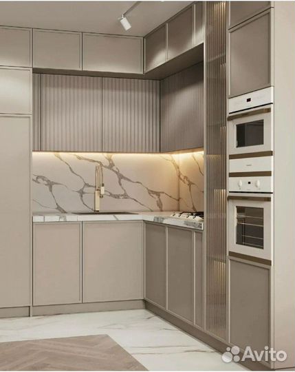 Кухня угловая премиум под заказ