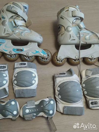 Детские ролики и защита