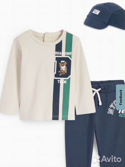Костюм детский c&a с кепкой 62