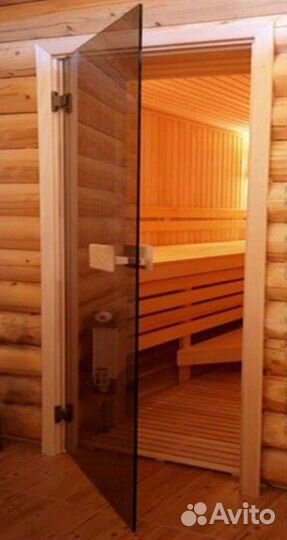 Стеклянные двери