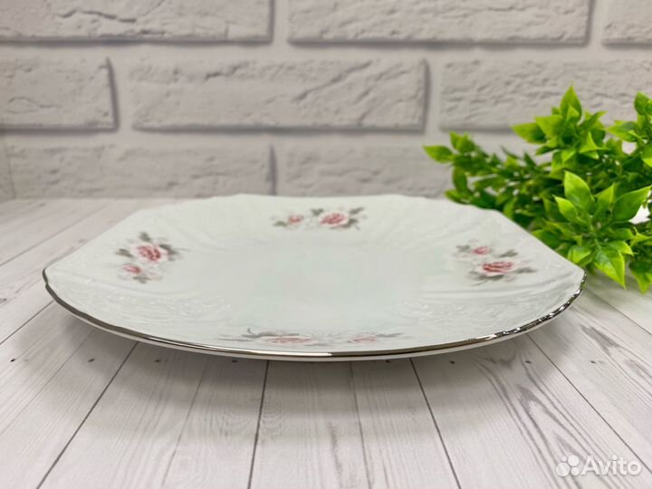 Тарелка квадрат 