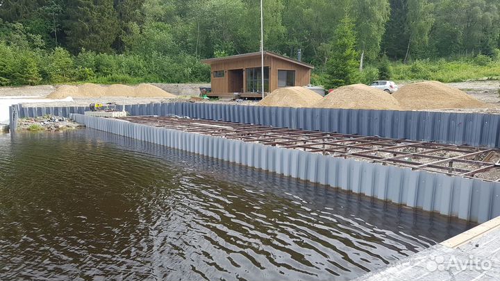 Берегоукрепление \ пвх Шпунт