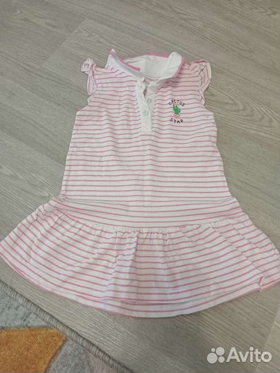 Детские вещи для девочки пакетом 86-92-98