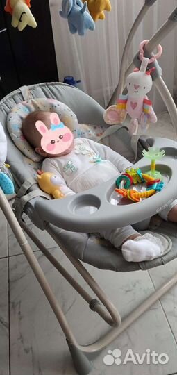 Детские электронные качели