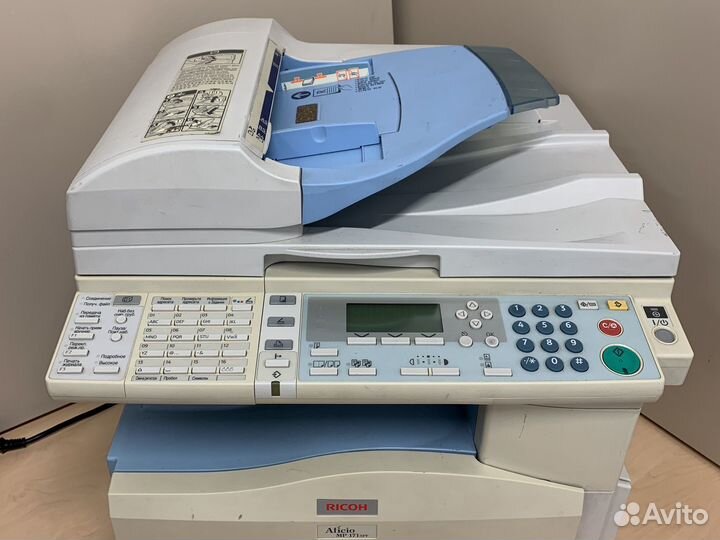 Мфу лазерное Ricoh Aficio MP171SPF, пробег 117258
