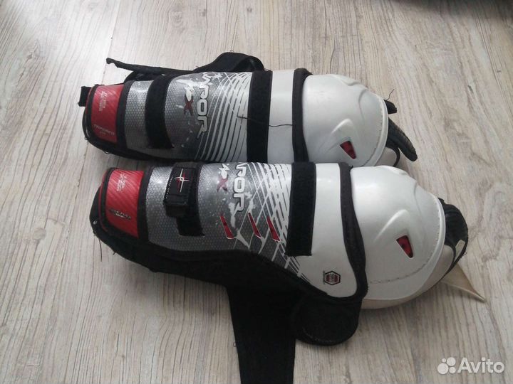 Щитки хоккейные bauer vapor apx размер 12''/30 см