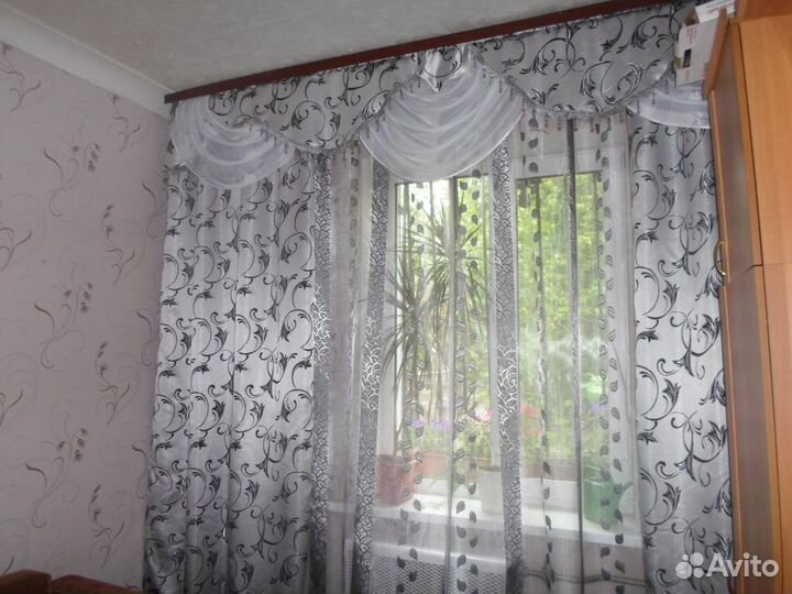Комплект штор тюль ламбрекен № 178