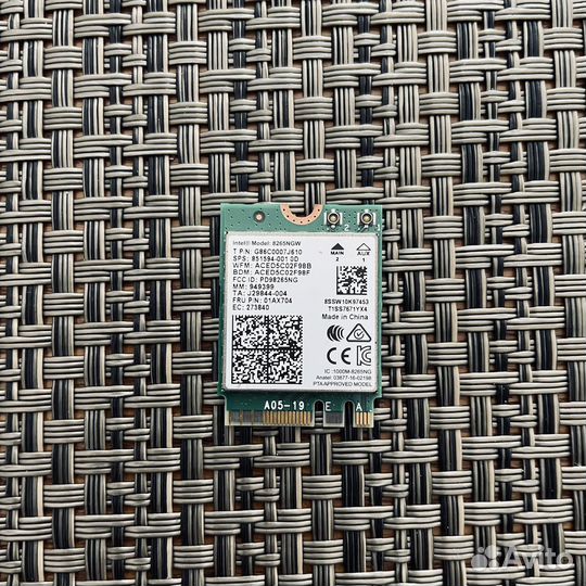 Bluetooth+Wi-Fi адаптер Intel 8265NGW