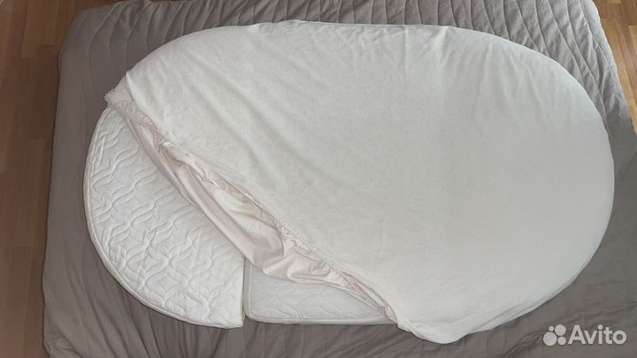 Матрац для детской кроватки овальный/круглый