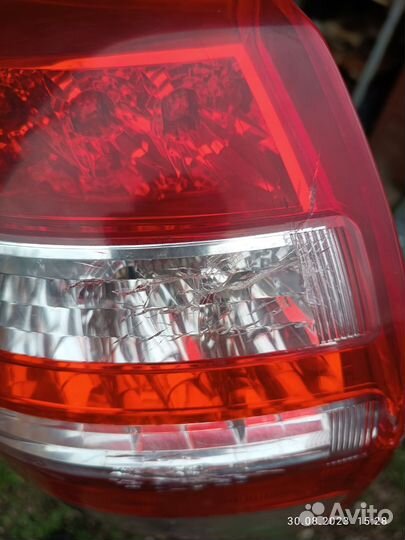 Задний левый фонарь на тойота рав 4, 2011 г. в