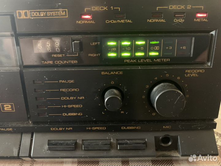 Двухкассетная дека Benytone DR300