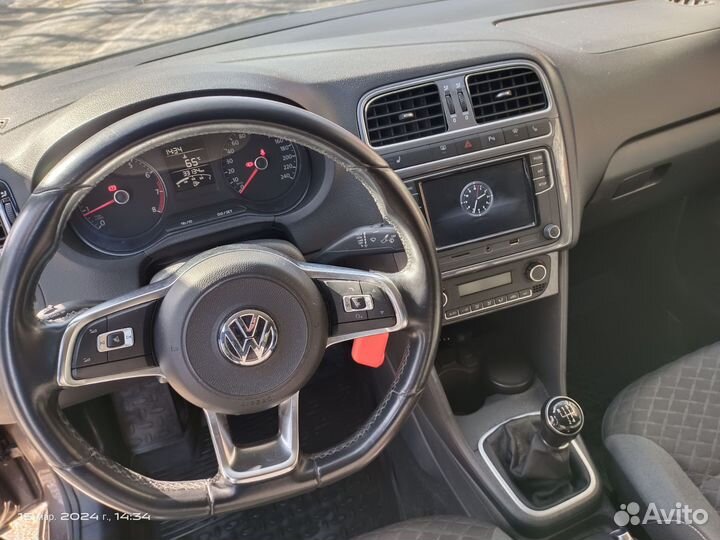 Volkswagen Polo 1.6 МТ, 2018, 33 134 км