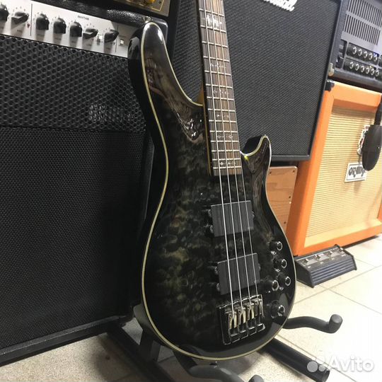 Бас-гитара Schecter Damien Elite-4 HH Transparent