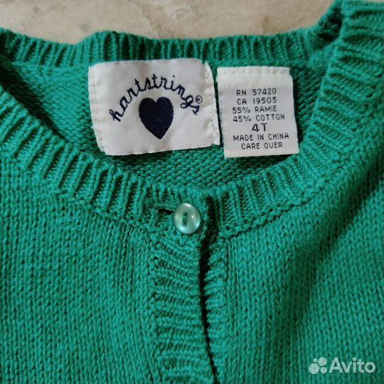 Кардиган для девочки 104