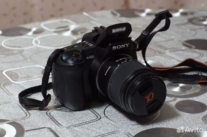 Фотоаппарат Sony Alpha dslr-A300 Kit