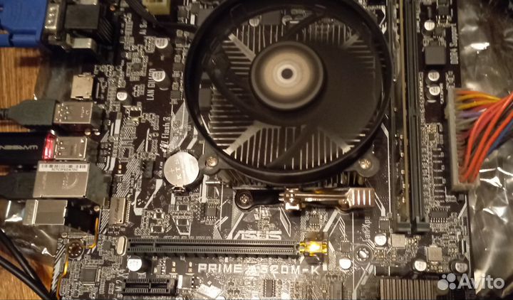 Материнская плата am4 asus a320 mk